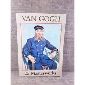 VAN GOGH 25 Masterworks -Softcover Portfolio 1984 Harry N. Abrams 16" x 11 1/2"